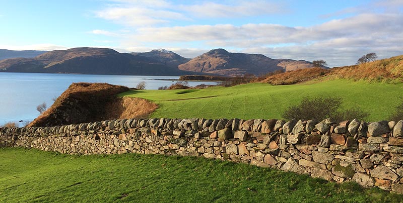 Ardfin golf No 8 fairway by P gillespie and son