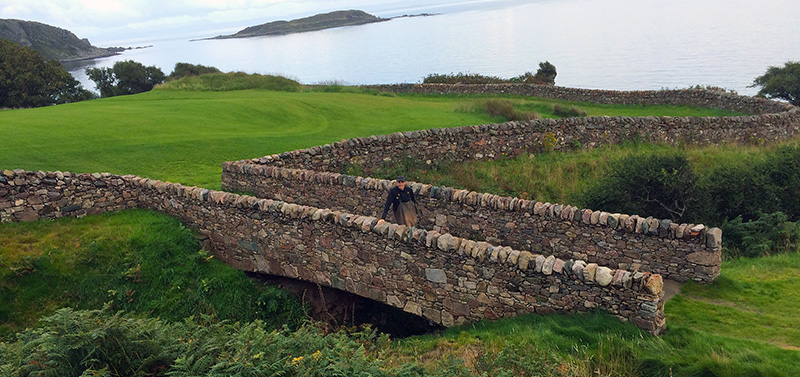 Drtstone bridge by P gillespie and son stonework