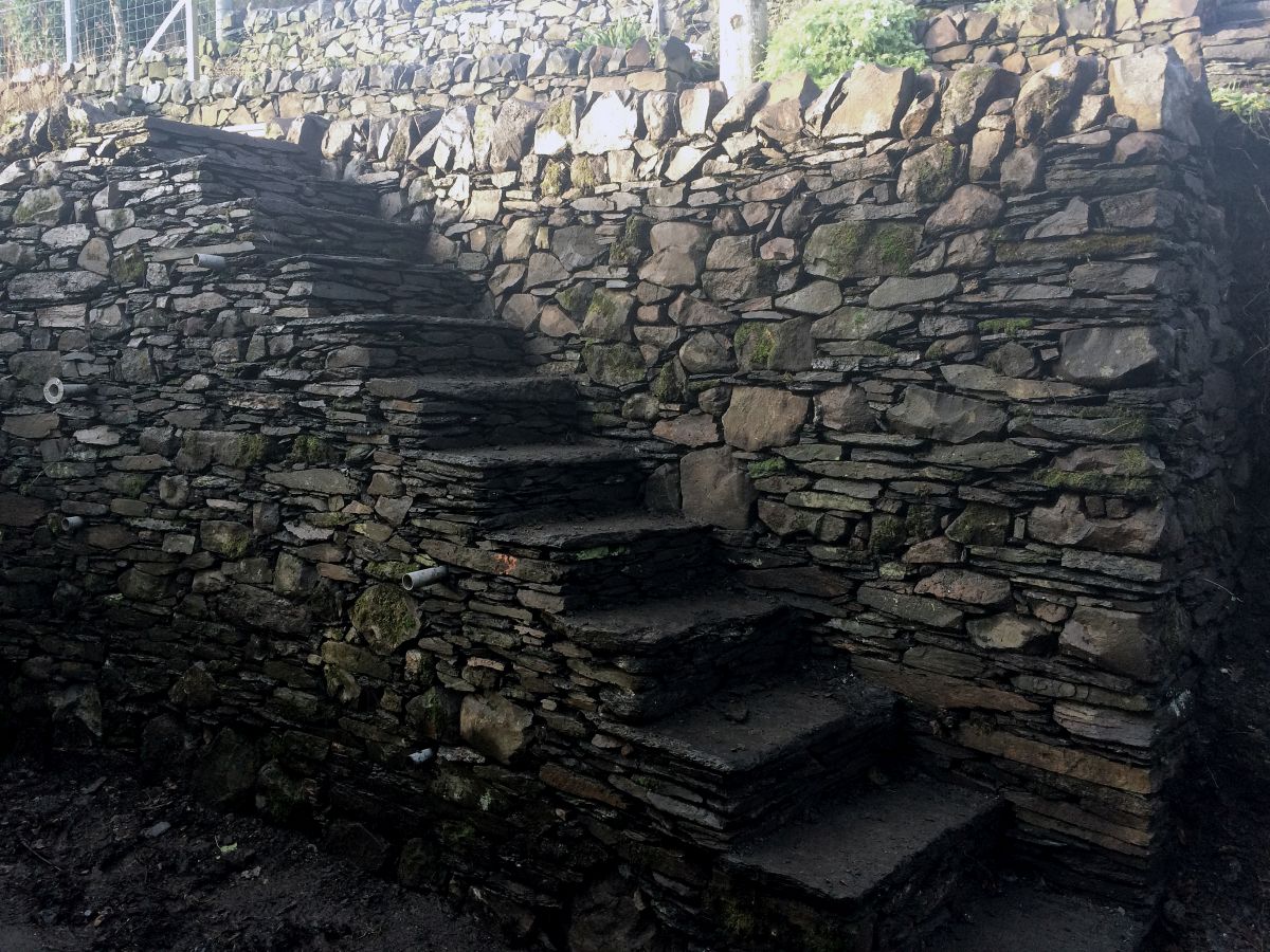 stone steps